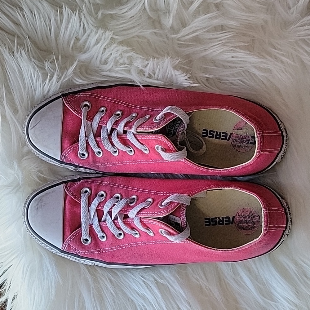 Pink Converse Low Top